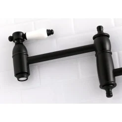 Kingston Brass Bel-Air Wall Mount Pot Filler Kitchen Faucet