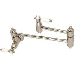 Kingston Brass Bel-Air Wall Mount Pot Filler Kitchen Faucet
