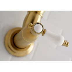 Kingston Brass Bel-Air Wall Mount Pot Filler Kitchen Faucet