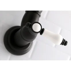 Kingston Brass Bel-Air Wall Mount Pot Filler Kitchen Faucet