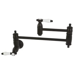 Kingston Brass Bel-Air Wall Mount Pot Filler Kitchen Faucet