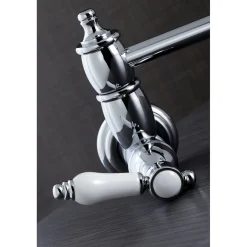 Kingston Brass Bel-Air Wall Mount Pot Filler Kitchen Faucet