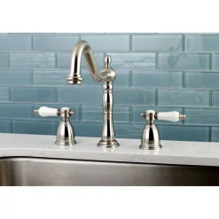 Kingston Brass Bel-Air Widespread Kitchen Faucet
