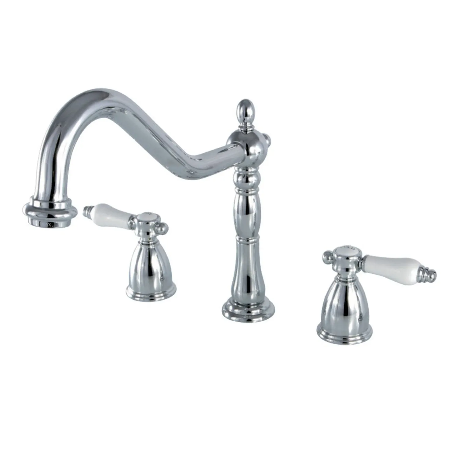 Kingston Brass Bel-Air Widespread Kitchen Faucet