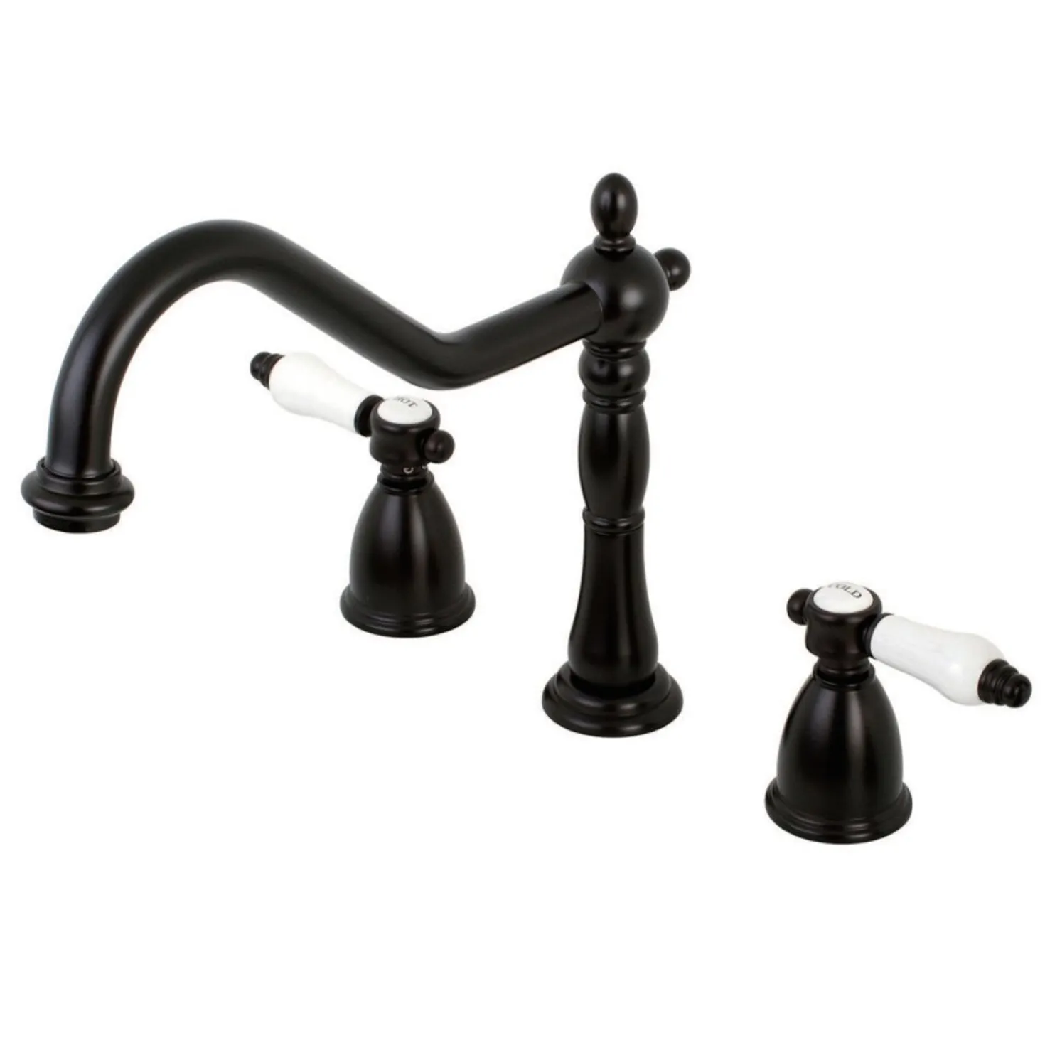 Kingston Brass Bel-Air Widespread Kitchen Faucet