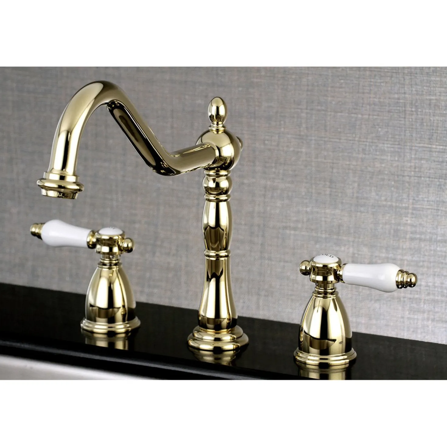 Kingston Brass Bel-Air Widespread Kitchen Faucet