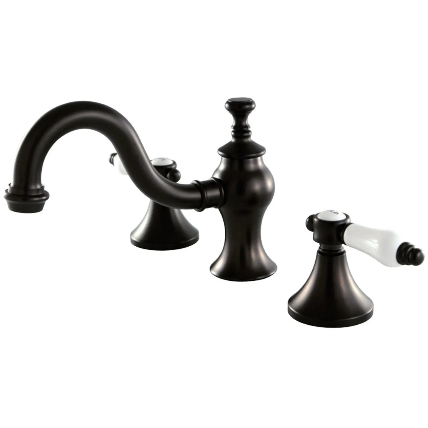 Kingston Brass Bel-Air 8" Widespread Deck Mount Bathroom Faucet