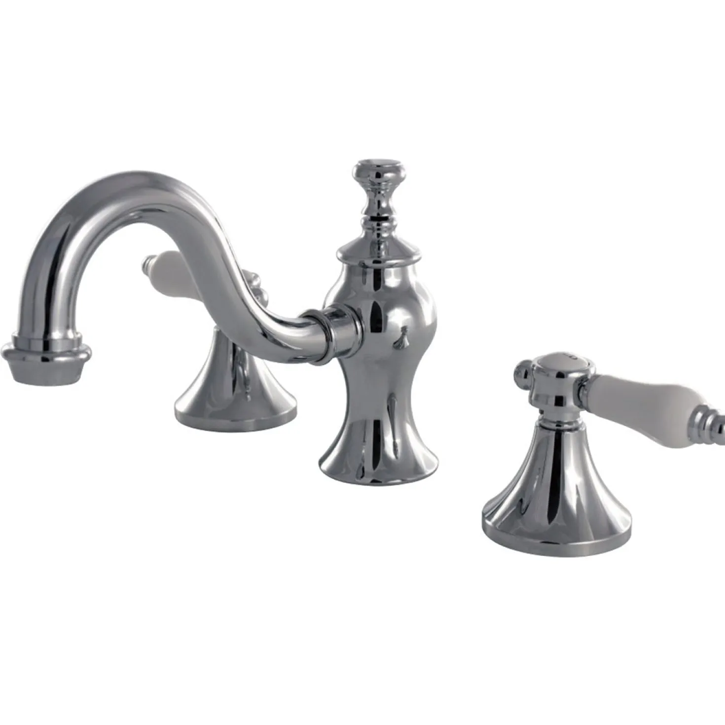 Kingston Brass Bel-Air 8" Widespread Deck Mount Bathroom Faucet