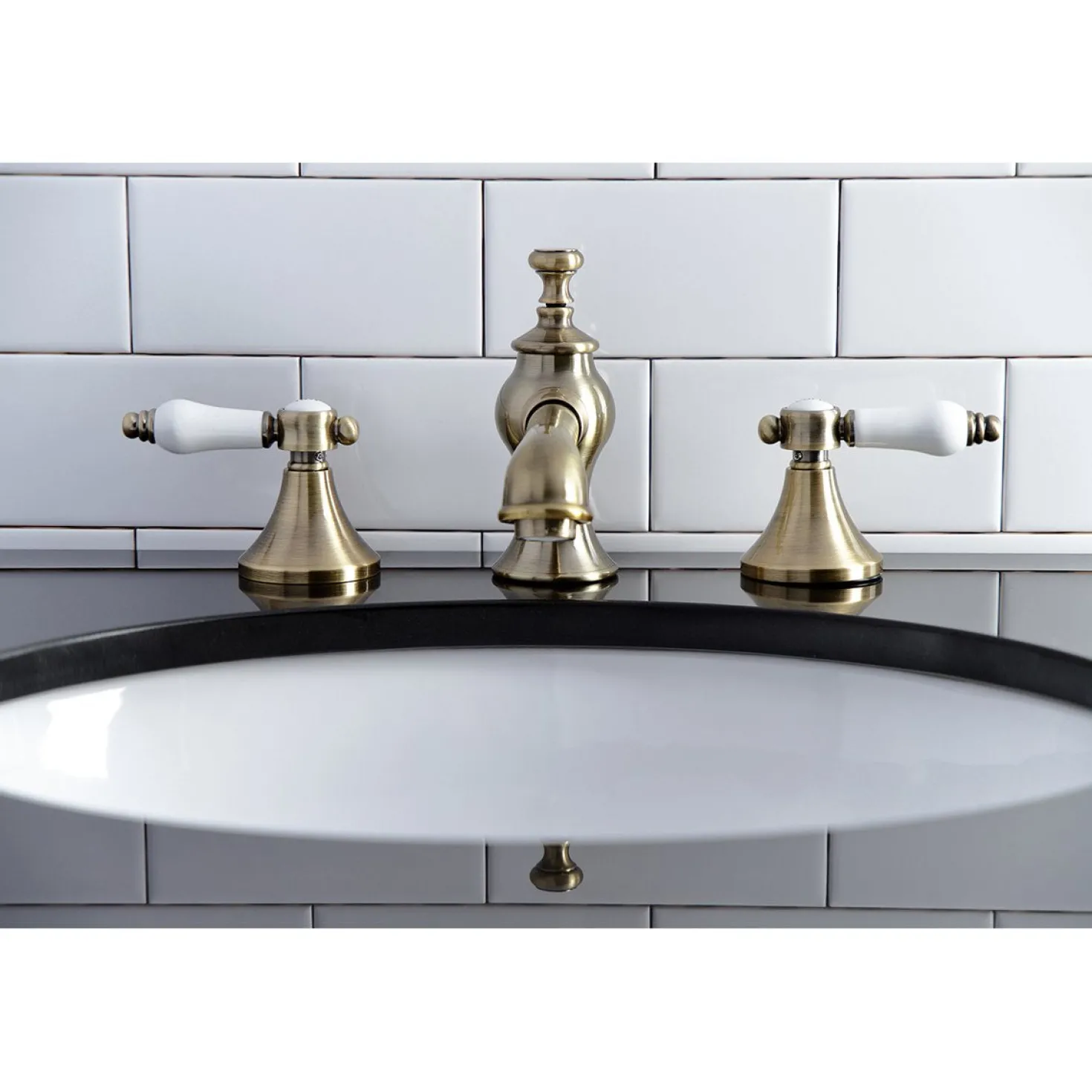 Kingston Brass Bel-Air 8" Widespread 3-Hole Bathroom Faucet