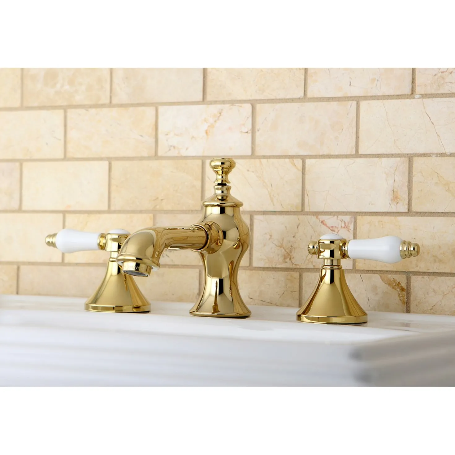 Kingston Brass Bel-Air 8" Widespread 3-Hole Bathroom Faucet
