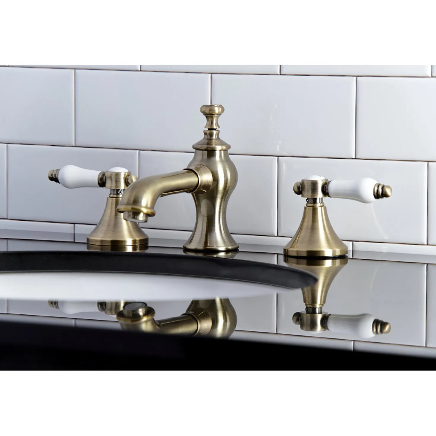 Kingston Brass Bel-Air 8" Widespread 3-Hole Bathroom Faucet