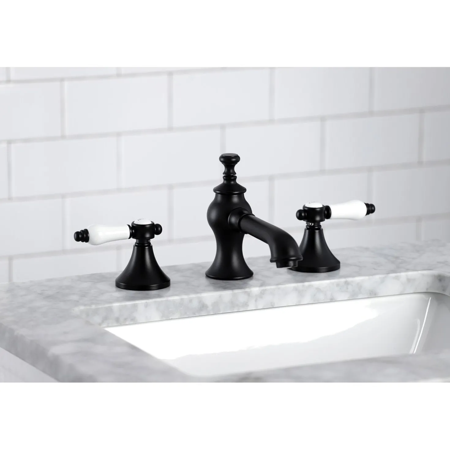 Kingston Brass Bel-Air 8" Widespread 3-Hole Bathroom Faucet