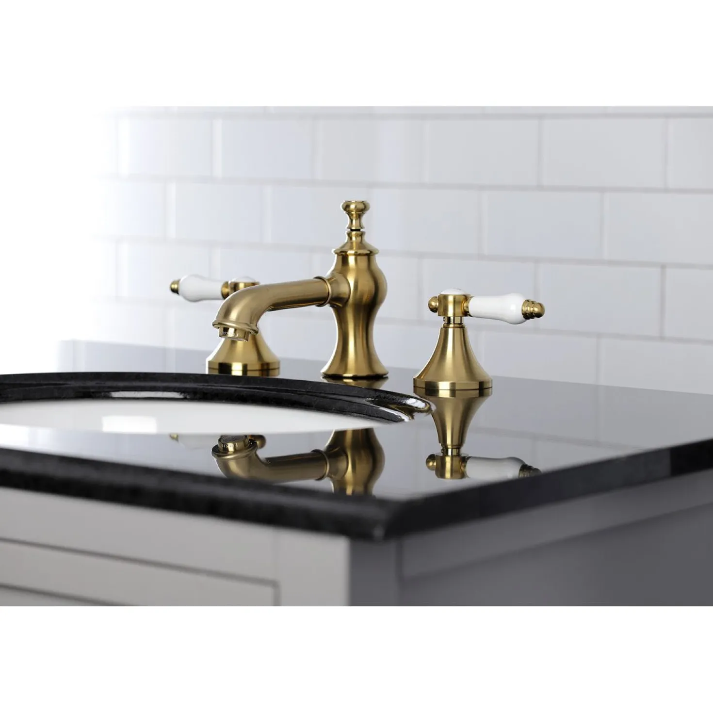 Kingston Brass Bel-Air 8" Widespread 3-Hole Bathroom Faucet
