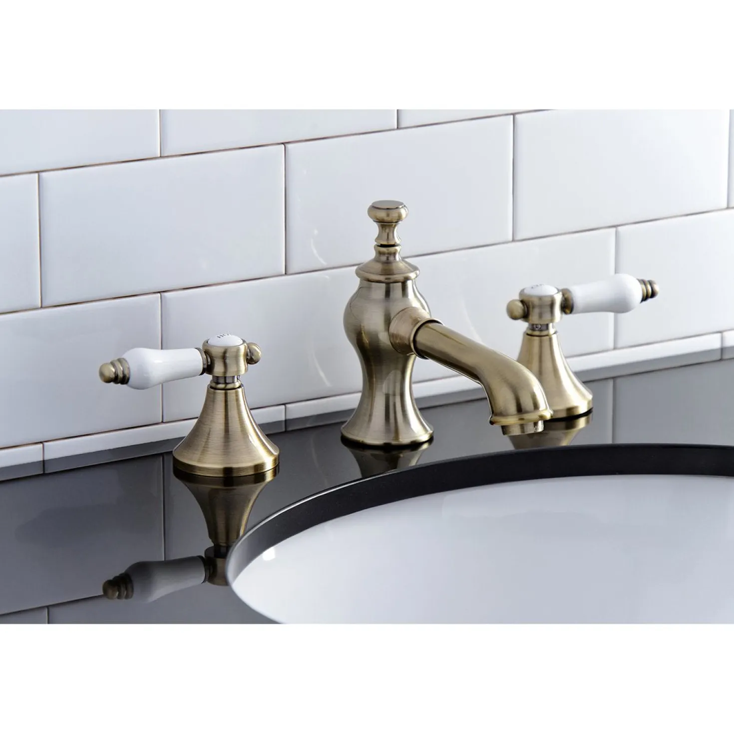Kingston Brass Bel-Air 8" Widespread 3-Hole Bathroom Faucet