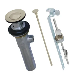 Kingston Brass Brass Pop-Up Drain with Overflow Hole