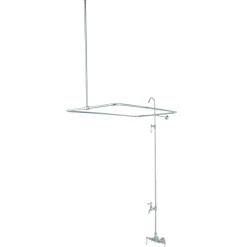 Kingston Brass CC66T1 Vintage 3-3/8" Wall Mount Tub Filler in Polished Chrome
