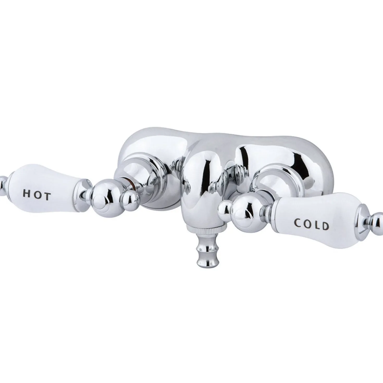 Kingston Brass CC44T1 Vintage 3-3/8" Wall Mount Clawfoot Tub Filler