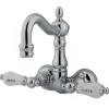 Kingston Brass CC1074T1 Vintage 3-3/8" Wall Mount Clawfoot Tub Filler