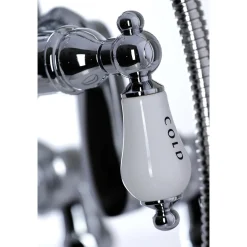 Kingston Brass CC6017TX-P Vintage Clawfoot Tub Faucet with Hand Shower
