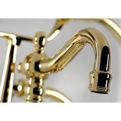 Kingston Brass CC6015TX-PVintage Clawfoot Tub Faucet with Hand Shower