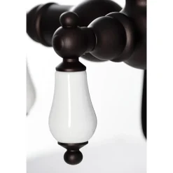 Kingston Brass CC6015TX-PVintage Clawfoot Tub Faucet with Hand Shower