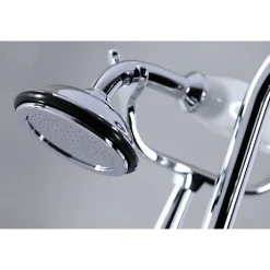 Kingston Brass CC6015TX-PVintage Clawfoot Tub Faucet with Hand Shower