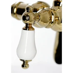 Kingston Brass CC6015TX-PVintage Clawfoot Tub Faucet with Hand Shower