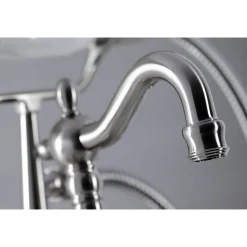 Kingston Brass CC6013TX-P Vintage Clawfoot Tub Faucet with Hand Shower