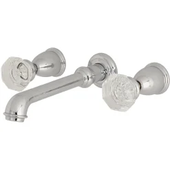 Kingston Brass Celebrity Two-Handle Wall Mount Bathroom Faucet