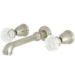 Kingston Brass Celebrity Two-Handle Wall Mount Bathroom Faucet