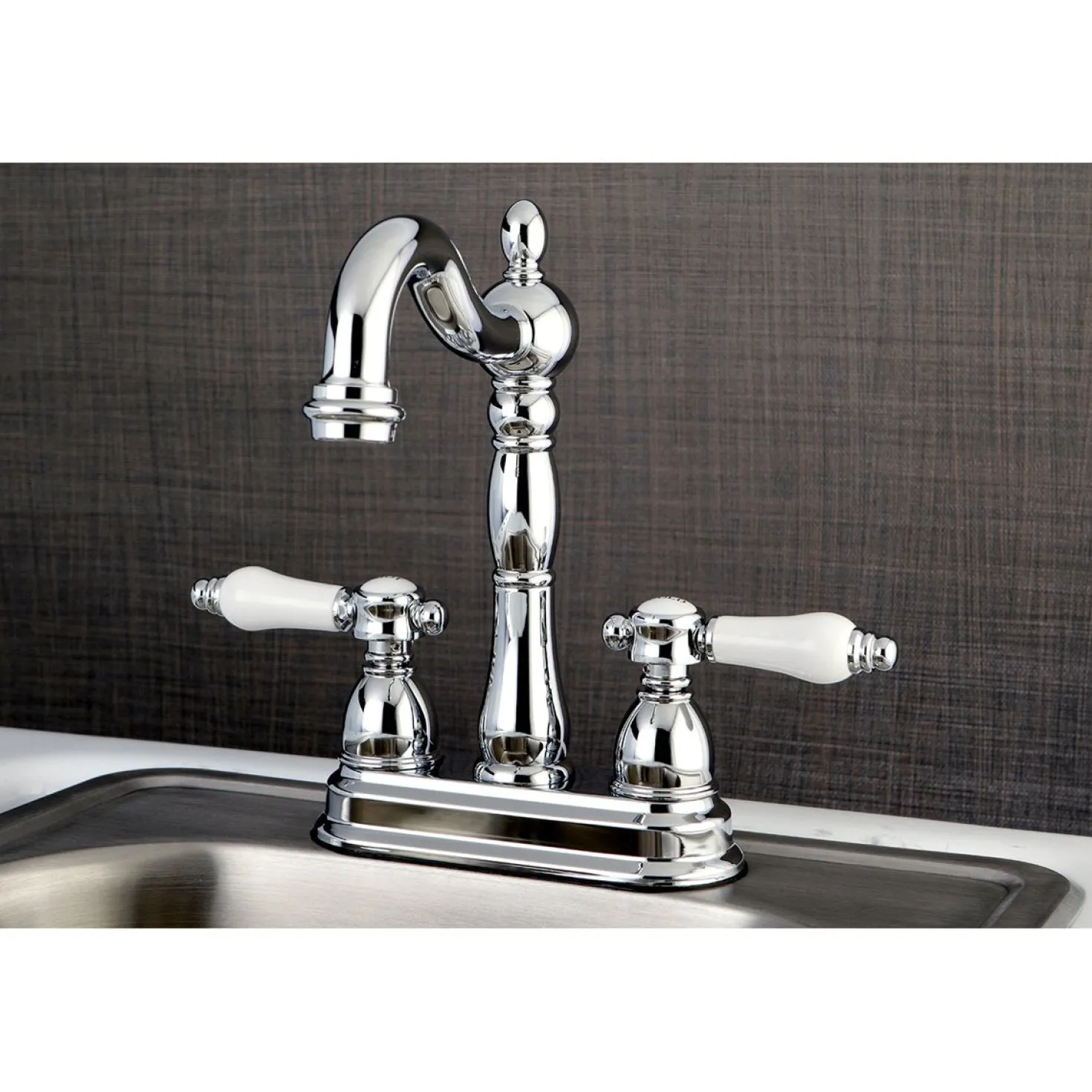 Kingston Brass 4" Centerset Bar Faucet