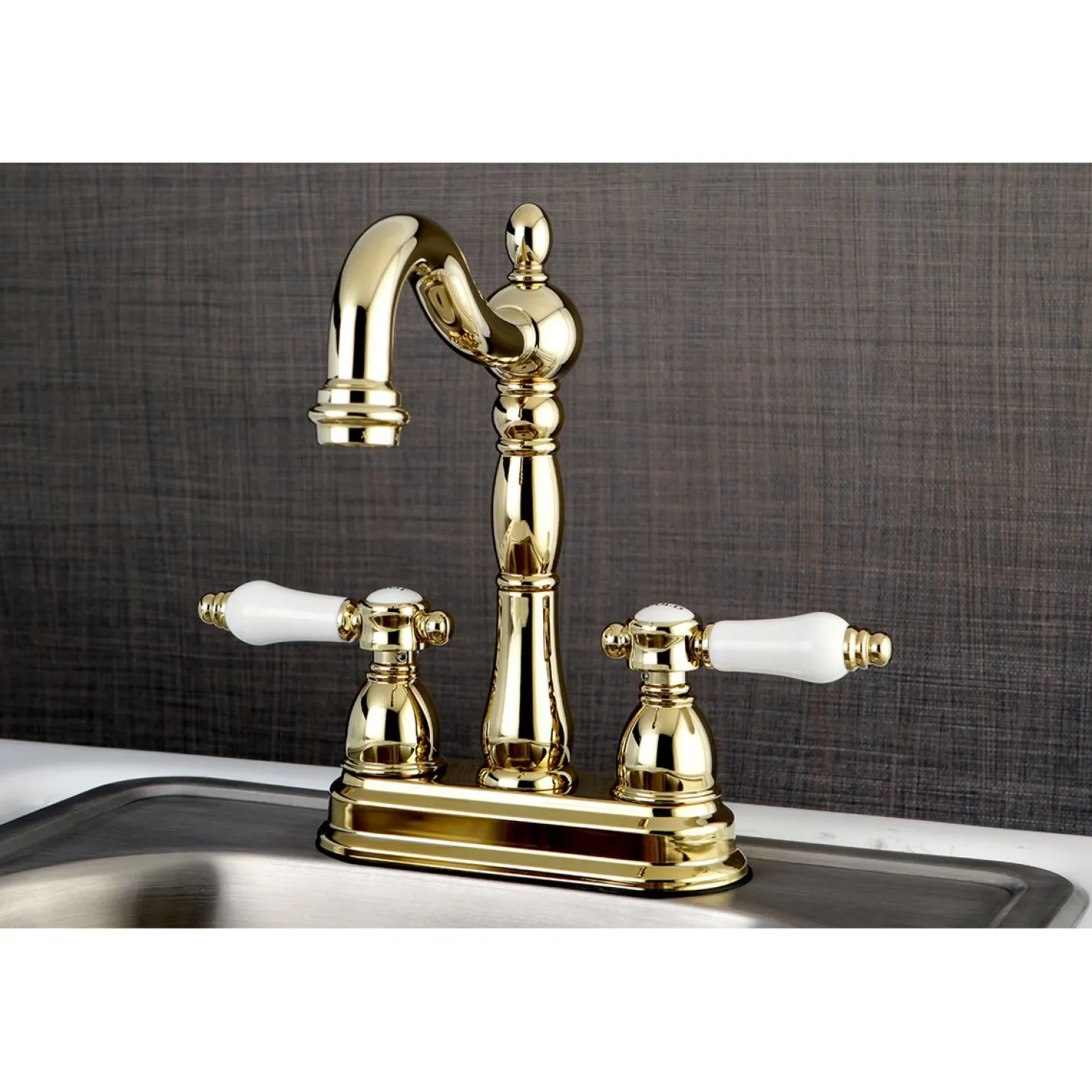Kingston Brass 4" Centerset Bar Faucet