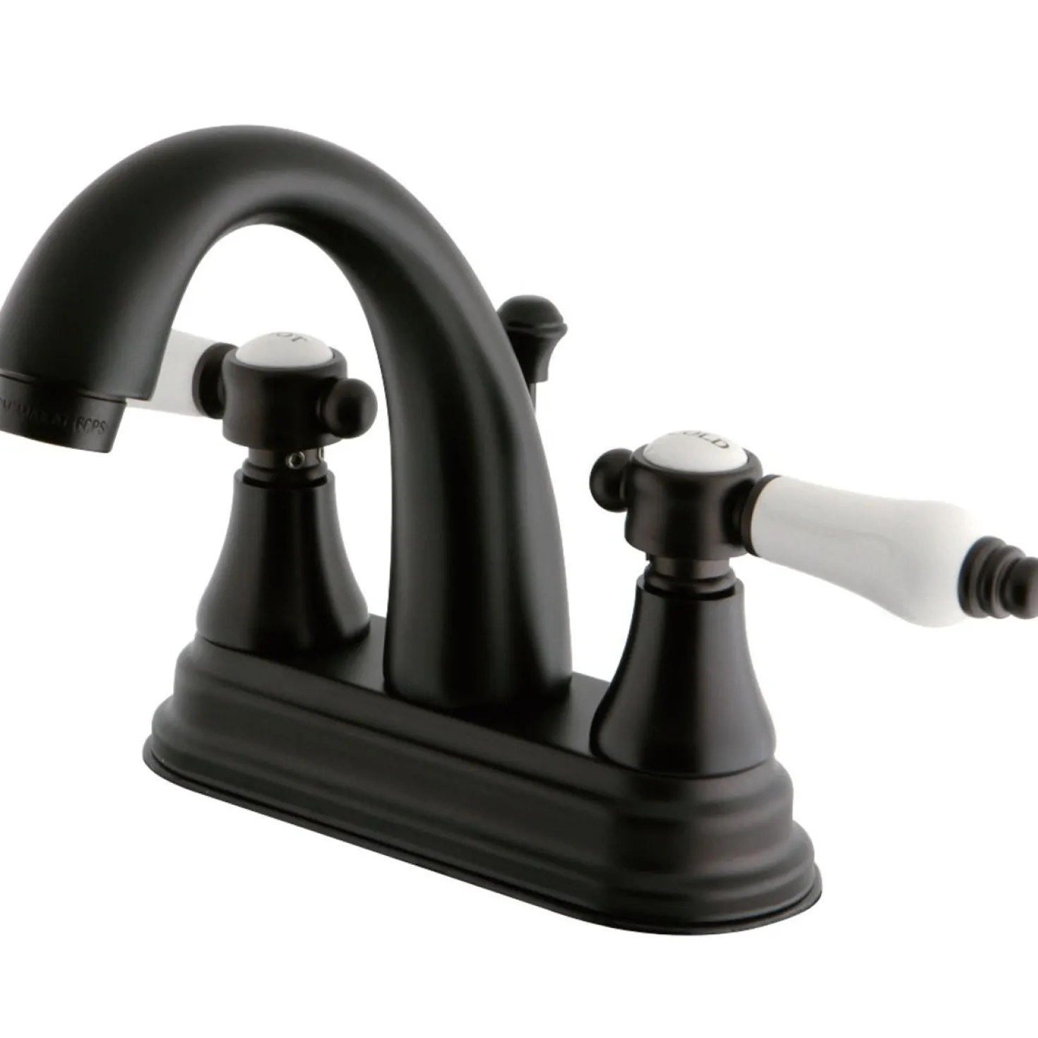 Kingston Brass 4" Centerset Deck Mount Bathroom Faucet