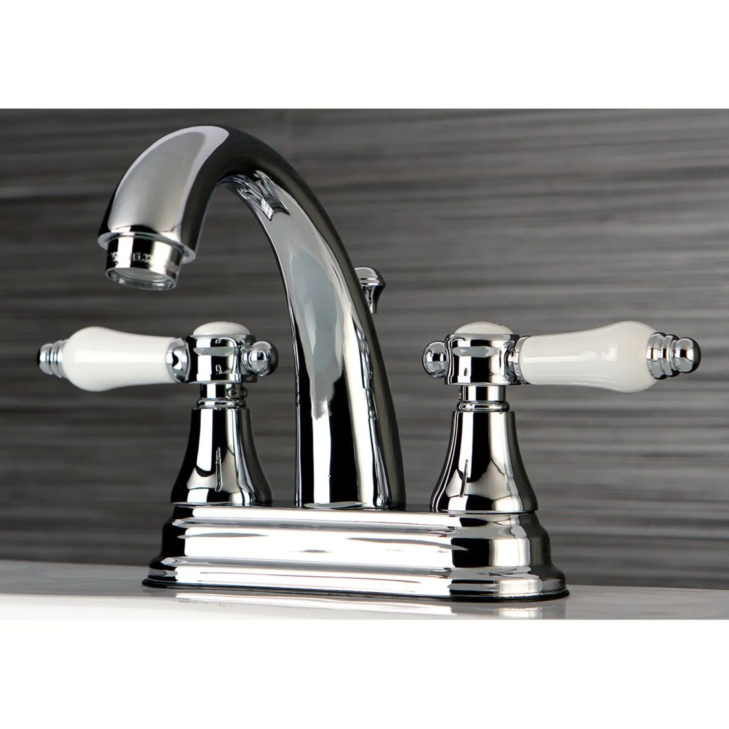 Kingston Brass 4" Centerset Deck Mount Bathroom Faucet