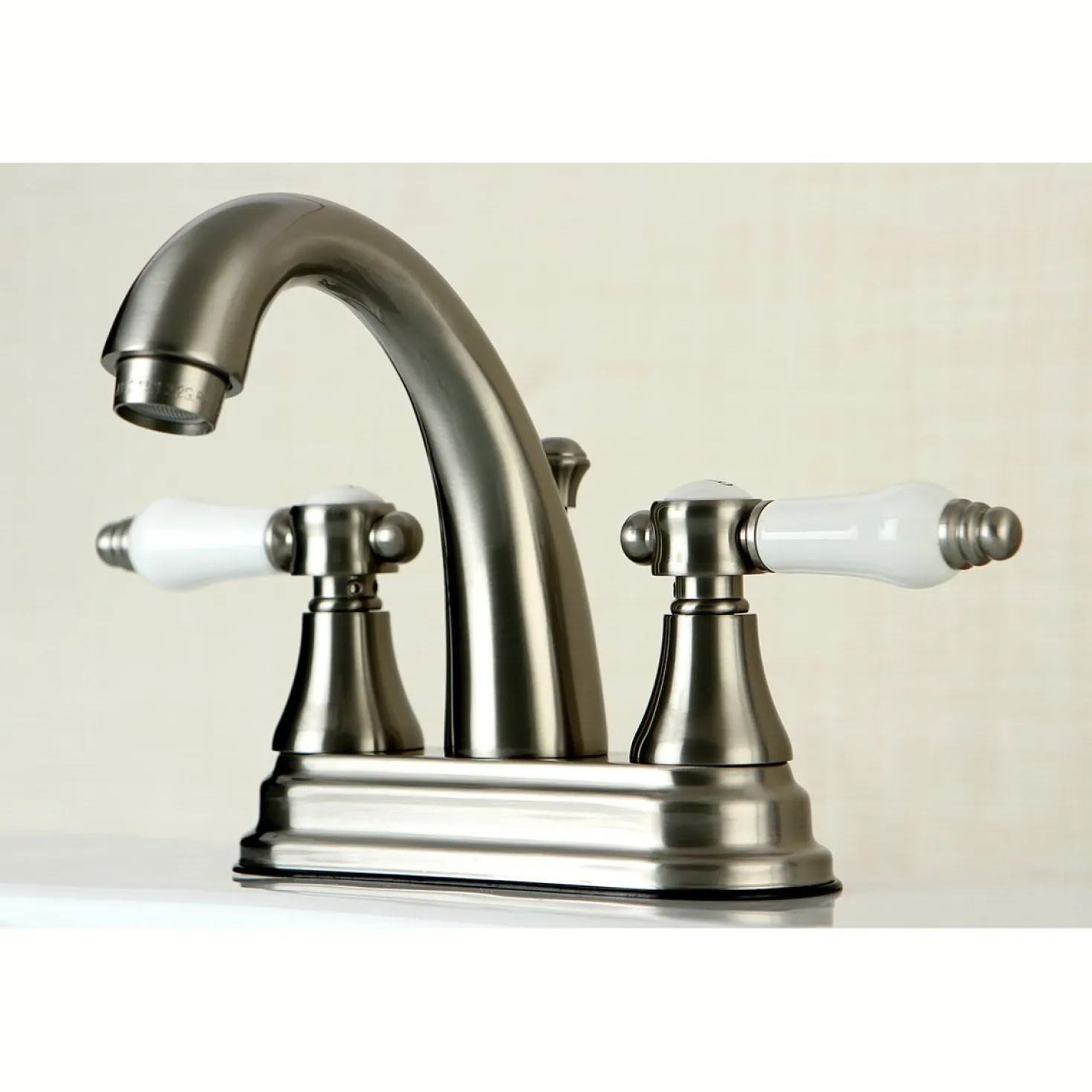 Kingston Brass 4" Centerset Deck Mount Bathroom Faucet