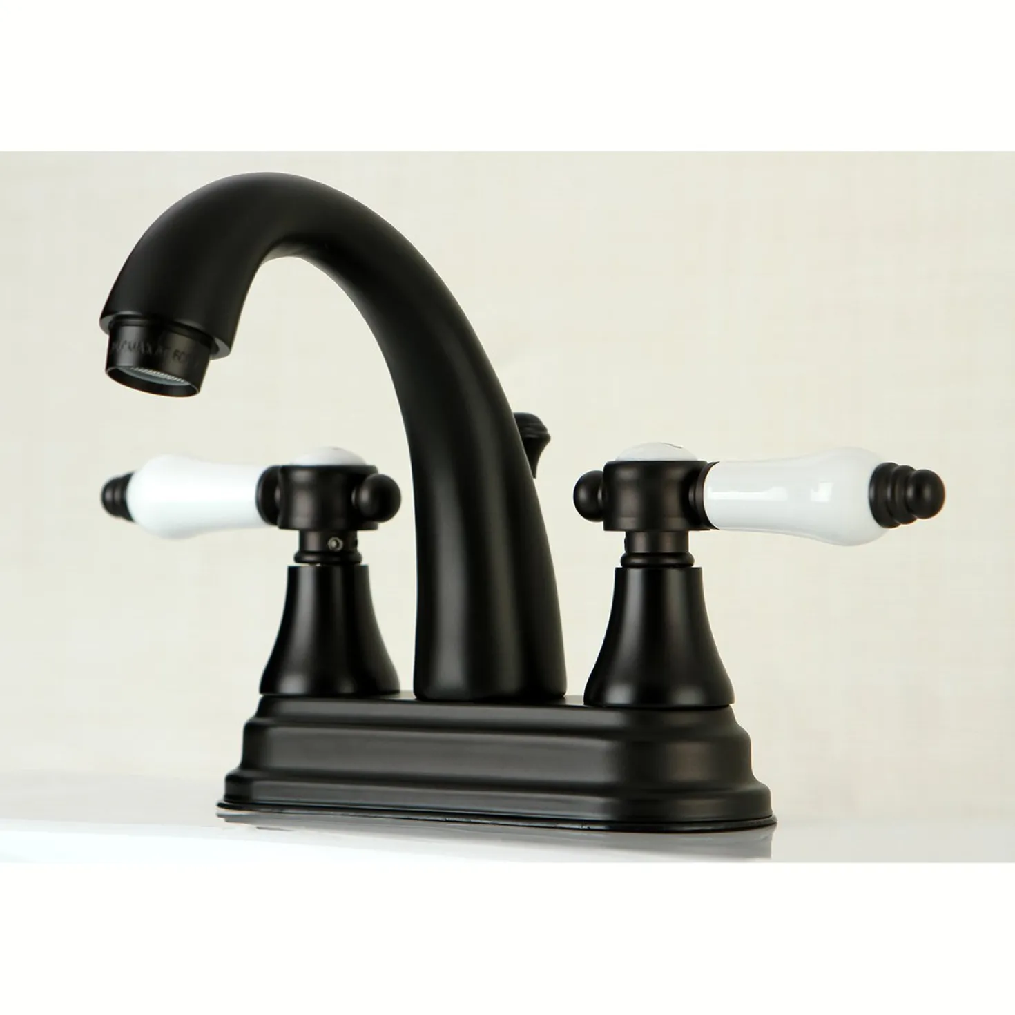 Kingston Brass 4" Centerset Deck Mount Bathroom Faucet