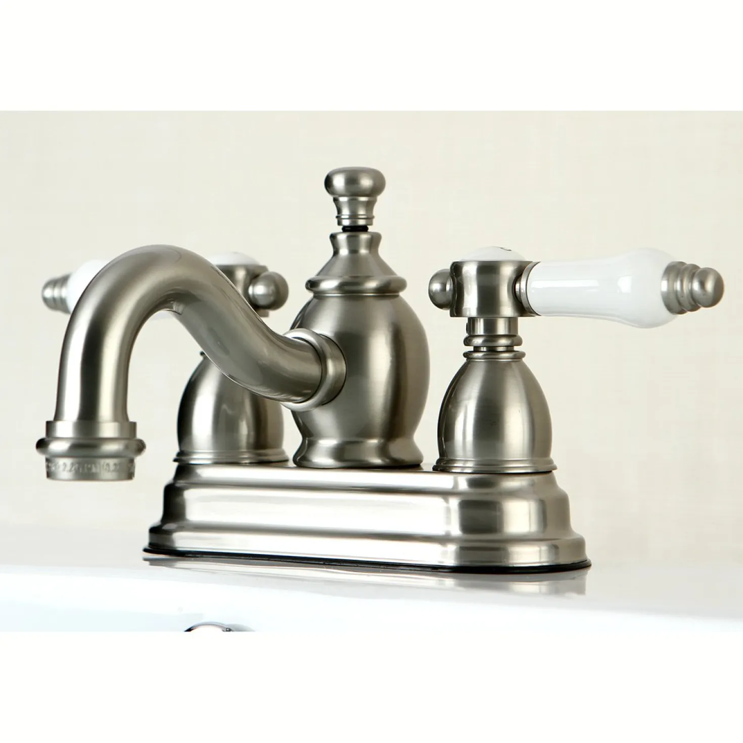 Kingston Brass 4" Centerset 3-Hole Bathroom Faucet