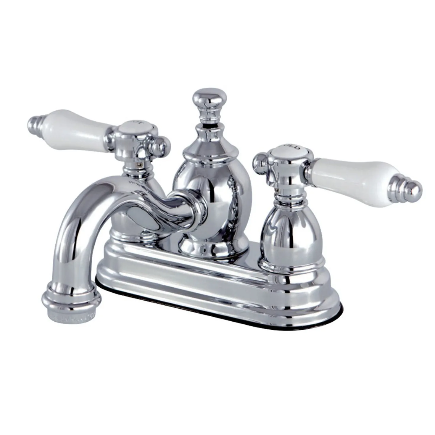 Kingston Brass 4" Centerset 3-Hole Bathroom Faucet