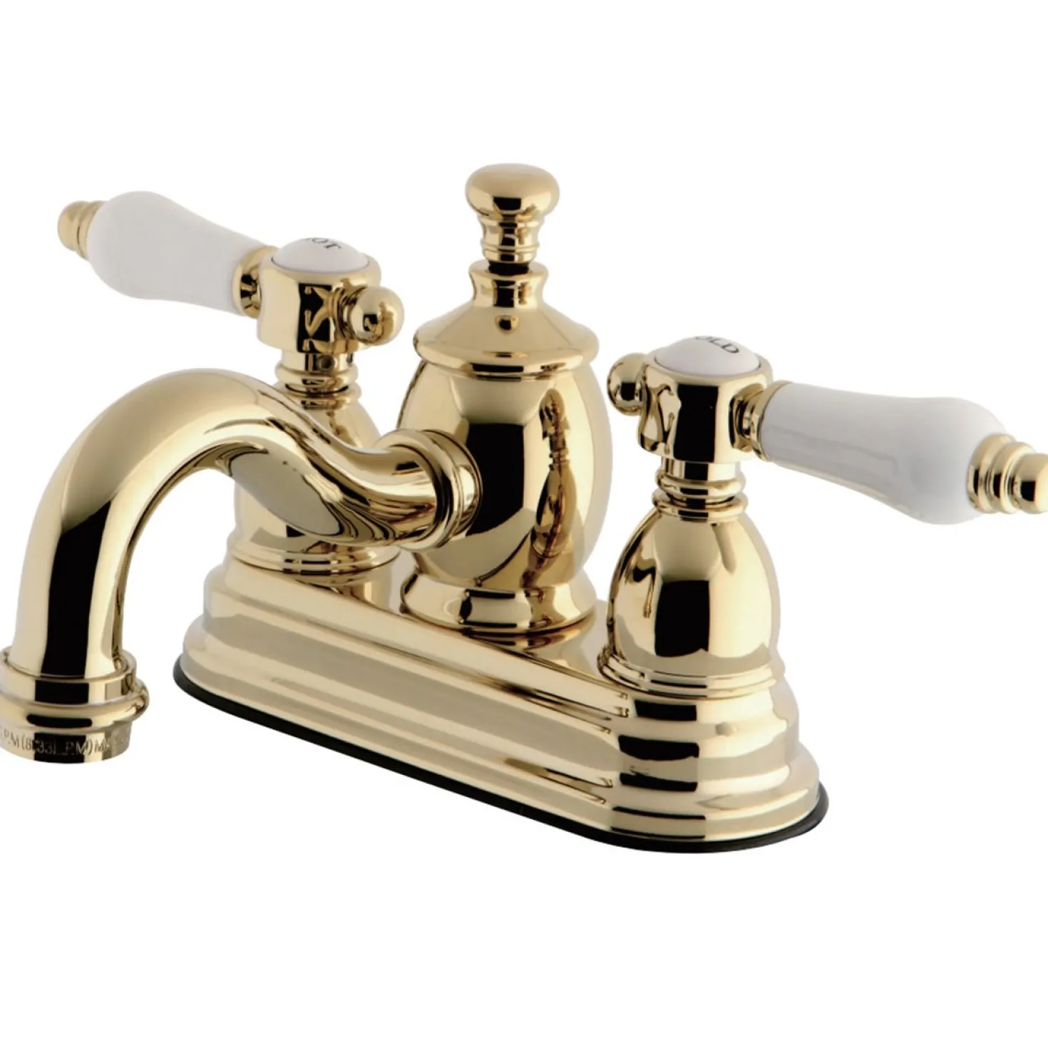 Kingston Brass 4" Centerset 3-Hole Bathroom Faucet