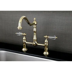Kingston Brass 8" Centerset Kitchen Faucet Less Sprayer