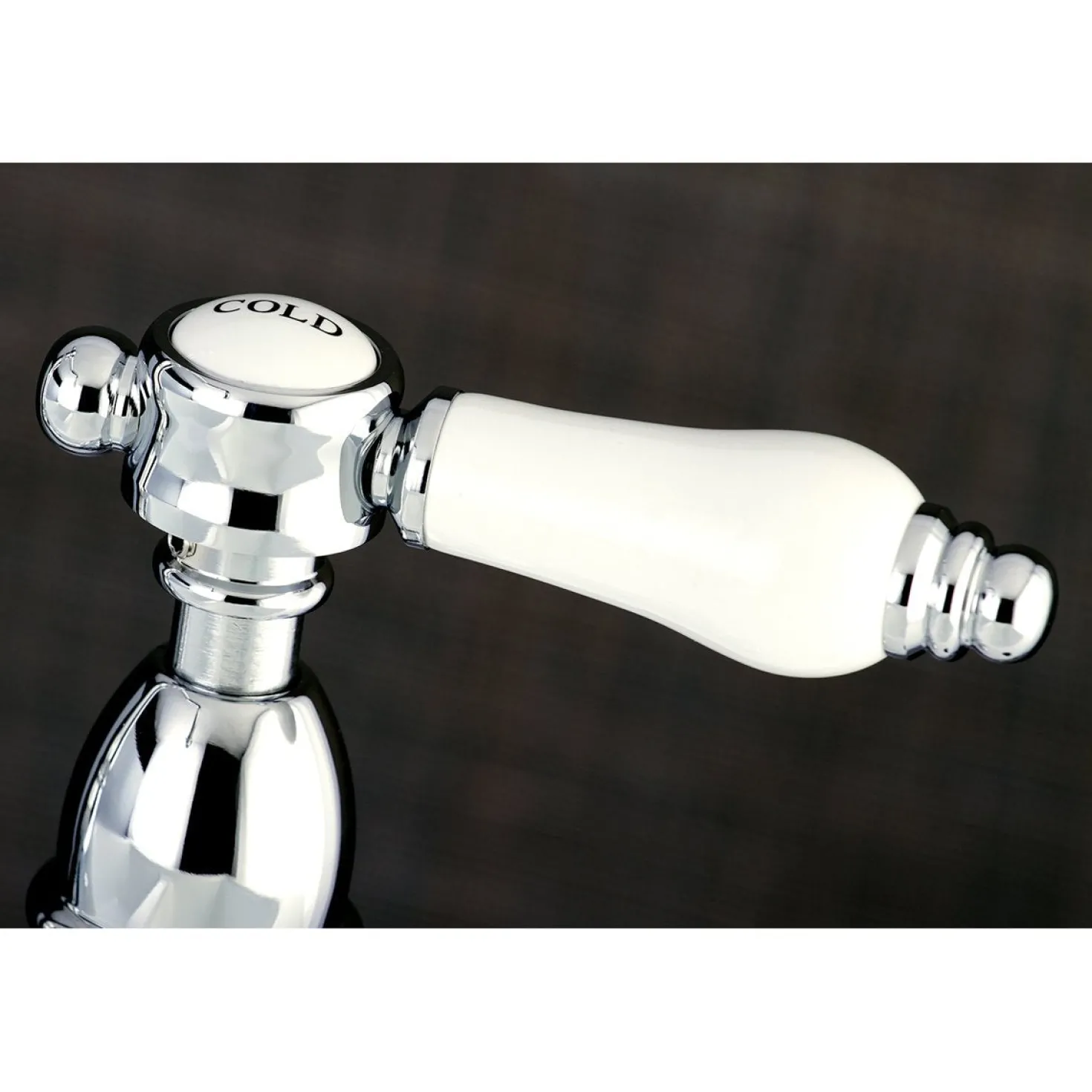 Kingston Brass 8" Centerset Kitchen Faucet with Brass Sprayer
