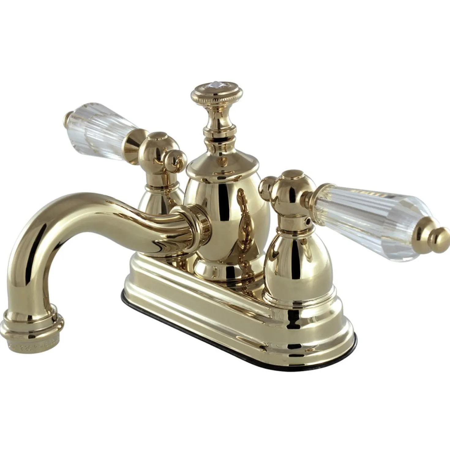 Kingston Brass 4" Centerset Lavatory Faucet with Brass Pop-up