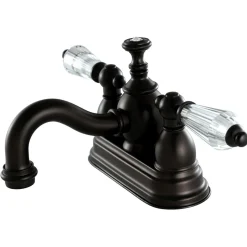 Kingston Brass 4" Centerset Lavatory Faucet with Brass Pop-up