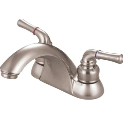 Kingston Brass 4" Centerset Lever-Handle Bathroom Faucet