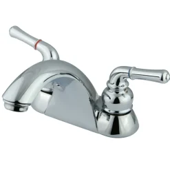 Kingston Brass 4" Centerset Lever-Handle Bathroom Faucet