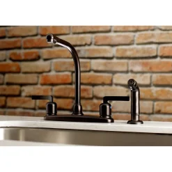 Kingston Brass Centurion Centerset Kitchen Faucet