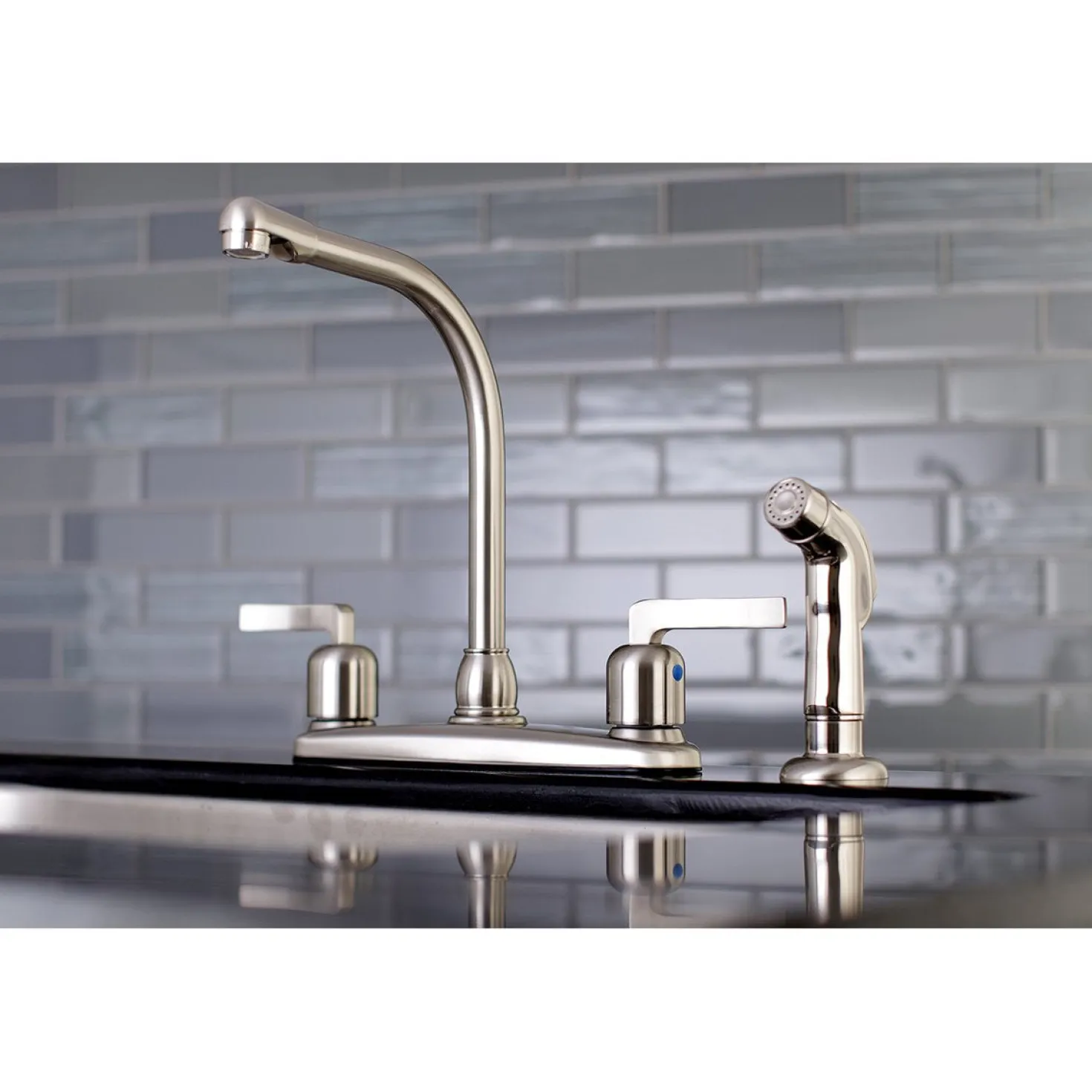 Kingston Brass Centurion Centerset Kitchen Faucet