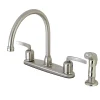 Kingston Brass Centurion Centerset 4-Hole Kitchen Faucet