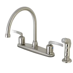 Kingston Brass Centurion Centerset 4-Hole Kitchen Faucet