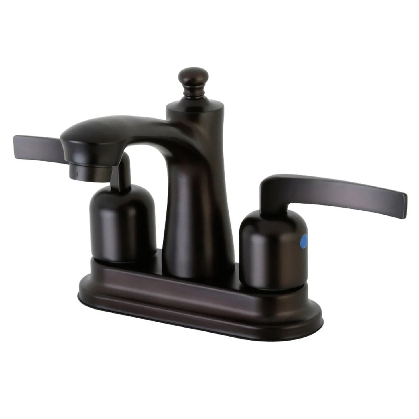 Kingston Brass Centurion 4" Centerset Deck Mount Bathroom Faucet